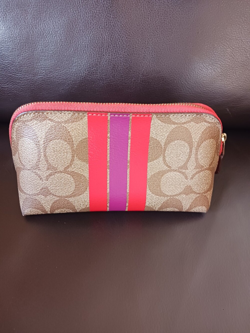 Coach Varsity Cosmetic Case - Picture 2 of 13